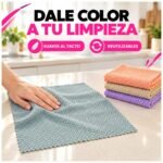 Pack de 4 paños de microfibra para limpieza de superficies - Imagen 9