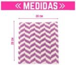 Kit X5 paños microfibra absorbente colores - Imagen 2
