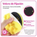 Set 9 Esponjas para Pulir Limpiar Autos con Accesorios - Imagen 8