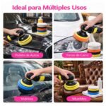 Set 9 Esponjas para Pulir Limpiar Autos con Accesorios - Imagen 9