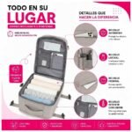 Mochila para viaje - Viral - compartimientos varios - calzado - ropa húmeda - Imagen 5