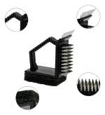 Cepillo para limpieza de parrilla de acero alambre y esponja - Image 17