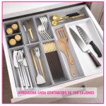 Organizador cubiertos encastrable para cajón 10 piezas - Image 9