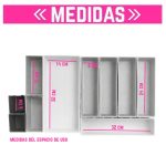 Organizador cubiertos encastrable para cajón 10 piezas - Image 2