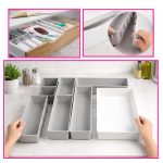 Organizador cubiertos encastrable para cajón 10 piezas - Image 6