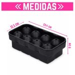 Cubetera de silicona esferas X8 - Image 2