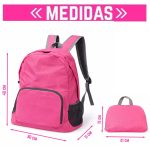 Mochila plegable de viaje colores urbana - Image 3