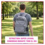 Mochila plegable de viaje colores urbana - Image 5