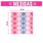 Kit X5 paños microfibra absorbente colores - Image 2