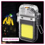 Encendedor con linterna recargable plasma - Image 9