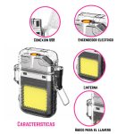 Encendedor con linterna recargable plasma - Image 6
