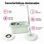 Lampazo mopa con balde centrifugador - Imagen 7