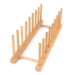 Soporte organizador bamboo Vasos Platos - Imagen 2