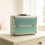 Maletin grande porta cosmeticos bandejas de guardado - Image 4