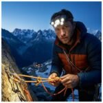 Linterna Frontal Recargable 5 luces LED Con Correa Ajustable - Imagen 8