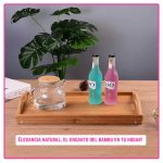 Mesa plegable bandeja para desayuno de bamboo - Image 6