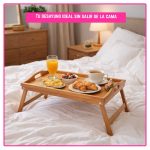 Mesa plegable bandeja para desayuno de bamboo - Image 9