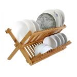 Escurridor Secaplatos para Vajilla Plegable de Bambú - Imagen 2
