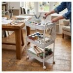 Carrito Organizador Metálico Con Ruedas 3 Niveles Multiusos - Imagen 6