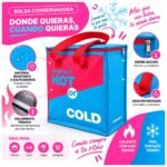 Bolso conservador frio calor picnic supermercado - Bolsa térmica - Imagen 4