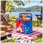 Bolso conservador frio calor picnic supermercado - Bolsa térmica - Imagen 8