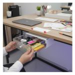 Cajón secreto bajo escritorio deslizante autoadhesivo - Image 9