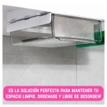 Cajón secreto deslizante autoadhesivo bajo escritorio - Image 6