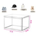 Caja de acrílico premium rígida zapatilla / multiuso - Image 2