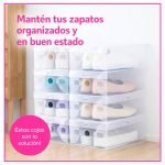 Pack 10 Cajas Organizadoras de Zapatos con Tapa - Imagen 7
