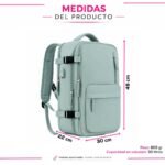 Mochila Viaje Viral con Compartimientos Varios, Calzado y Ropa Húmeda - Imagen 2