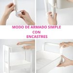 Carrito plastico 3 niveles con manija grande - Image 3