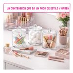 Contenedor de acrílico para hisopos y algodón (multiuso) - Image 4