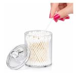 Contenedor de acrílico para hisopos y algodón (multiuso) - Image 5