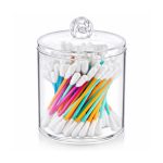 Contenedor de acrílico para hisopos y algodón (multiuso) - Image 9