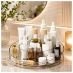 Organizador Multiuso De Acrílico Transparente Giratorio 360° - Imagen 8