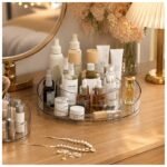 Organizador Multiuso De Acrílico Transparente Giratorio 360° - Imagen 9