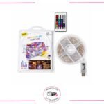 Tira Led  Rgb 10 Mts Usb Control  Audioritmica Bluetooth - Imagen 3