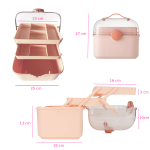 Baul maletin multiuso – Maquillaje – Multiproposito - Image 3