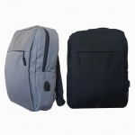 Mochila universitaria urbana para notebook compartimiento para usb cargador