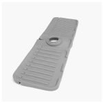 Escurridor - Alfombra Silicona Protectora Salpicadura Bacha Con Drenaje - Imagen 9