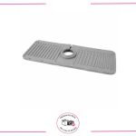 Escurridor - Alfombra Silicona Protectora Salpicadura Bacha Con Drenaje - Imagen 3