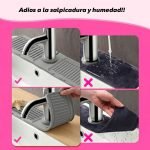 Escurridor - Alfombra Silicona Protectora Salpicadura Bacha Con Drenaje - Imagen 6