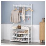 Rack Perchero Zapatero Estantes Organizador 4 Niveles Metal - Image 7