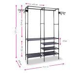 Closet Armable Armario Perchero Ropa Prendas Vestir Organiza - Image 3