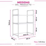 Estante Para Microondas Organizador Multifuncional Cocina - Imagen 2