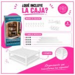 Estante Para Microondas Organizador Multifuncional Cocina - Imagen 4
