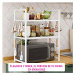 Estante Para Microondas Organizador Multifuncional Cocina - Image 8