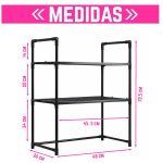 Estante Para Microondas Organizador Multifuncional Cocina - Image 2