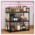 Estante Para Microondas Organizador Multifuncional Cocina - Image 4