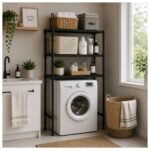 Organizador De Lavadero Mueble Baño Lavarropas 3 Estantes - Imagen 9